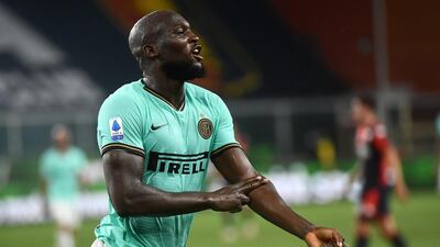 Inter's Romelu Lukaku, 27, has 23 goals. EPA