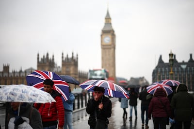 Despite warnings of stormy conditions ahead, the OECD said the “momentum is positive” for the UK economy. AFP