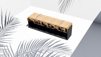 Palm Repose by Majid Al Bastaki