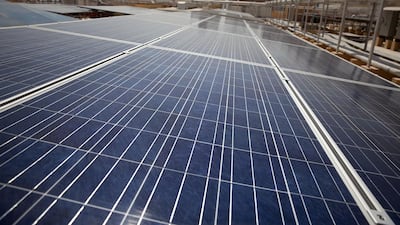 PV energy systems provide a sustainable solution to the water-energy nexus by generating clean electricity with little to no water use. Silvia Razgova / The National