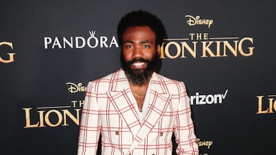 Donald Glover arrives for the world premiere of Disney's 'The Lion King' at the Dolby Theatre on July 9, 2019. EPA