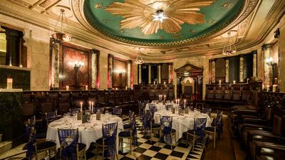 The Masonic Temple is used for special events.