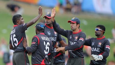 The UAE play their penultimate match at the 2015 Cricket World Cup on Thursday against South Africa. Ross Setford / AP / March 4, 2015