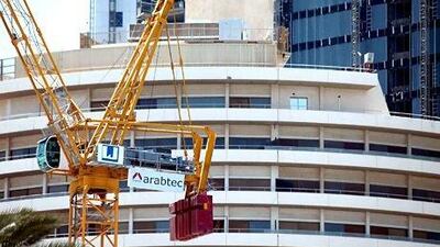 An Arabtec development on Abu Dhabi's Corniche. The company has dealt with a strike among workers earlier in the week. Delores Johnson / The National