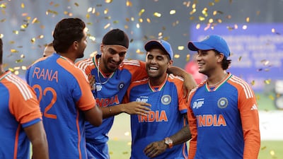 India's T20 team will be fresh from their Asia Cup win in Dubai last month. Chris Whiteoak / The National