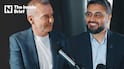 Dr Hamdullah Mohib and Manus Cranny