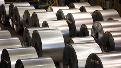 UIS is looking to feed one of the world’s hungriest demands for steel when it opens its plant in Abu Dhabi. Andrey Rudakov / Bloomberg