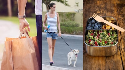 There are Facebook groups dedicated to living plastic free, helping dog owners and advising where the best vegan dishes are. Getty; Sarah Dea / The National