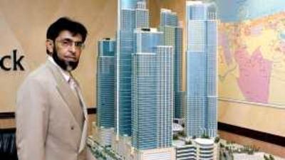 Mustapha Rajabali (Mediator) at his office in Al Fattan Plaza opposite the Dubai International Airport.