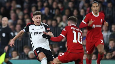 Harsh booking after catching Mc Allister with follow through on tackle that barely deserved a free-kick. Tidy with the pass and tireless in the Fulham engine room. AFP