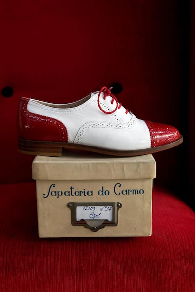 Sapataria do Carmo, one of the oldest shoe shops in Lisbon. Courtesy Alamy