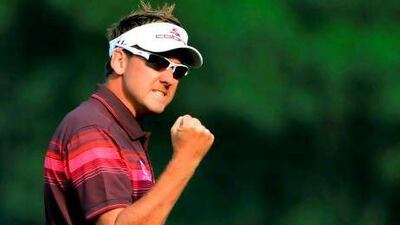 Ian Poulter followed up his Ryder Cup performance with a title win at the WGC-HSBC Champions in Shenzen, China, last week. Mark Ralston / AFP