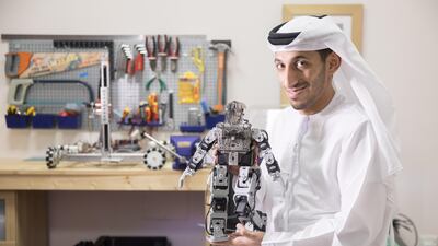 Mohamed Al Shamsi loces his work and wants to share his passion. Stuart W Conway