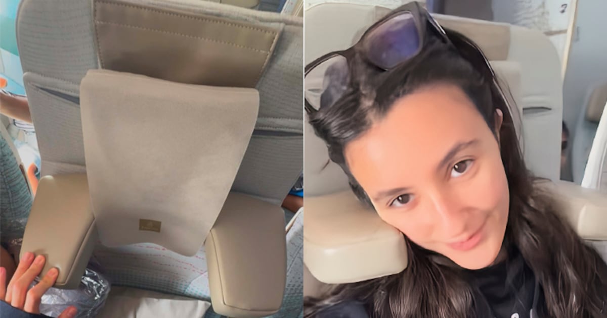 Emirates’ neuer Economy-Sitz mit Flügel-Kopfstütze sorgt für Aufsehen Emirates’ neuer Economy-Sitz mit Flügel-Kopfstütze sorgt für Aufsehen