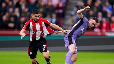 Showed determination and awareness to provide headed assist for Darwin's opening goal. Limped off before half-time. PA