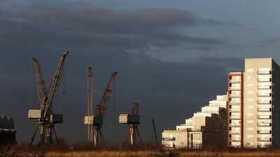 BAE is looking at an option to consolidate production in a single site at Scotstoun. That would mean that shipbuilding in Govan, above, would end. Stefan Wermuth / Reuters
