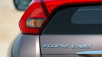 The spoiler bisects the back windscreen. Victor Besa / The National