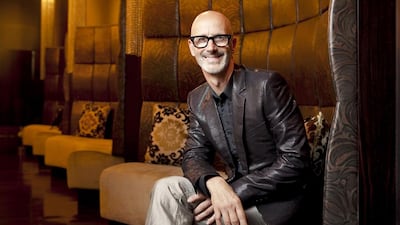 Simon Lock, the former creative director of Dubai Fashion Week. Photo Antonie Robertson / The National