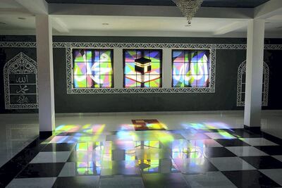 In this room in the Muslim community centre, funerals are held for Muslims in Poland. Courtesy Wojciech Oksztol