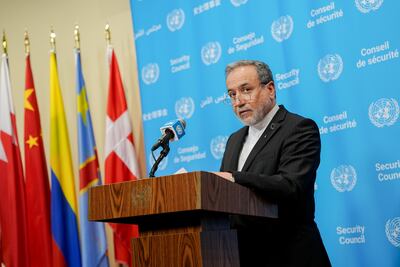 Iran's Foreign Minister Abbas Araghchi is representing the country at the UN General Assembly in New York. Bloomberg