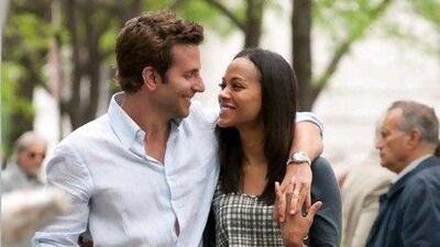 The Words stars Bradley Cooper and Zoe Saldana. Courtesy Gulf Film