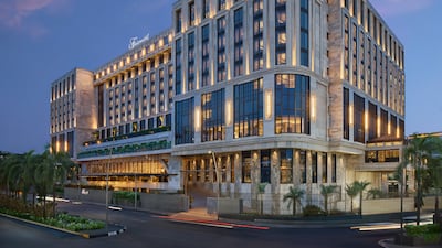 The five-star property sits adjacent to Mumbai's international airport. Photo: Fairmont Mumbai