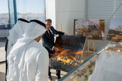Dar Al Funoon Abu Dhabi will include a main hall, outdoor amphitheatre, studio theatre and jazz venue. Photo: Abu Dhabi Media Office