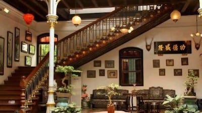 The Peranakan Mansion museum encapsulates what upper class George Town life was like in the 19th century. John Brunton for The National