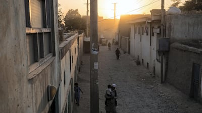 The streets in Kunduz City, Afghanistan, which the government says is under attack from the Taliban.