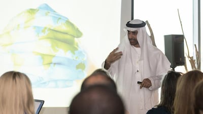 Dr Sheikh Abdulaziz Al Nuaimi says it is up to the nation’s young people to protect and nurture water resources and secure a ‘blue peace’ for the region and the world. Vidhyaa for The National