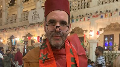 Morocco fan Abdelilah El Amrani, wants the Atlas Lions to put African and Arab football on the map.
