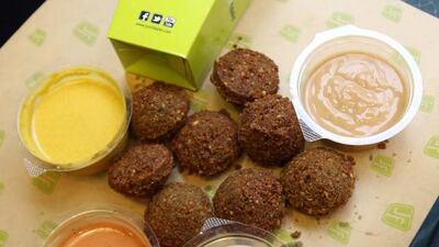 Just Falafel opened in Covent Garden, London, early last year. Stephen Lock for The National