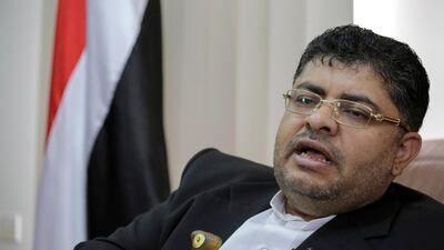 The head of the revolutionary committee of Yemen's Houthi rebels, Mohammed Ali Al Houthi, in Sanaa, Yemen, Tuesday Mar. 19, 2019.AP
