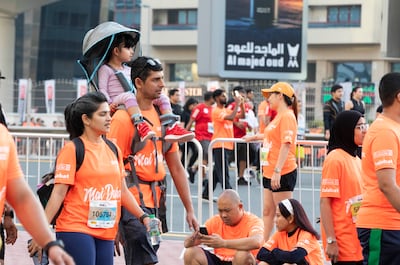 Dubai Run is open to families. Ruel Pableo for The National