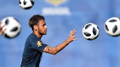 Neymar and his Brazil teammates have been treated to a more relaxed environment in Russia compared to four years ago. Bartlomiej Zborowski / EPA