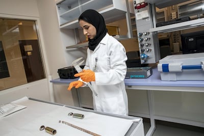 Ms Al Ali investigates crimes and accidents. Antonie Robertson / The National