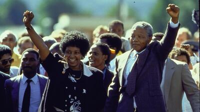 1990: A leader of the anti-apartheid movement in South Africa, Nelson Mandela was sentenced to life in prison for charges of sabotage in 1964. After serving 27 years in prison, he was released in 1990 by then-president Frederik Willem de Klerk, and the two worked together to end apartheid. At 71 years old, Mandela walked out of prison wearing a triumphant expression that revealed his undefeated spirit. Getty Images