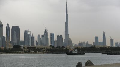 There's plenty of financial gloom from analysts and commentators at the moment. Pictured, a heavy sky above Dubai. Sarah Dea / The National