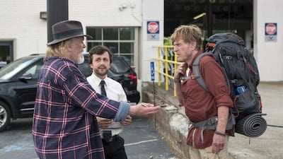 Nick Nolte and Robert Redford star in A Walk In The Woods. ters. Broad Green Pictures / AP