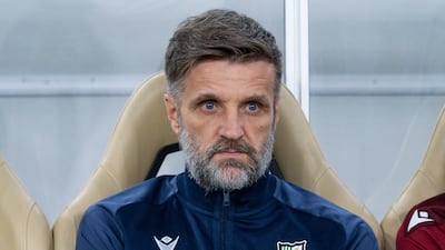 Igor Biscan is the new UAE U23 coach. AFP