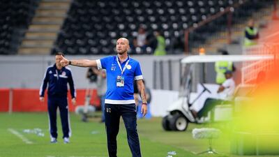 Al Ahli are one win away from clinching the league title but Walter Zenga’s Al Jazira side still fancy a second-place finish. They meet on Sunday night in a match that will have ramifications on both sides. Ravindranath K / The National