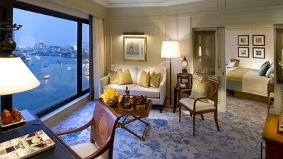 An Executive suite at the Mandarin Oriental in Bangkok. Courtesy Mandarin Oriental Hotel Group