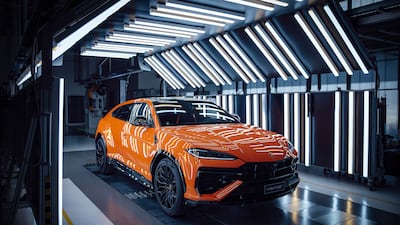 Lamborghini Urus SE nails the twin briefs of being both cosseting cruiser and angry, fire-breathing beast when you want it to be. Photo: Lamborghini