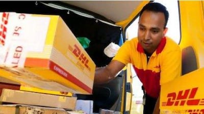 Janaka Chaminda, an international specialist at DHL Express.