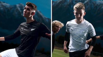 2026 kits of New Zealand. Photo: Puma/ Instagram