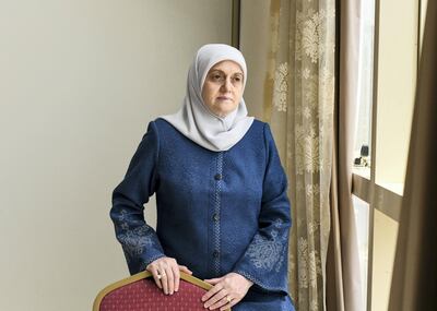 May Kadkoy co-founded the Lotus Retal centre after many years supporting refugees for the UN. Khushnum Bhandari / The National