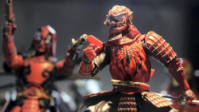 Meisho manga realisation and Samurai Spider-Man. Chris Whiteoak / The National