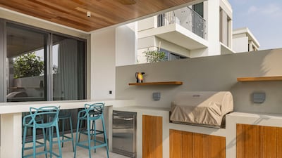 Ms Saunders has revamped some of the outdoor areas