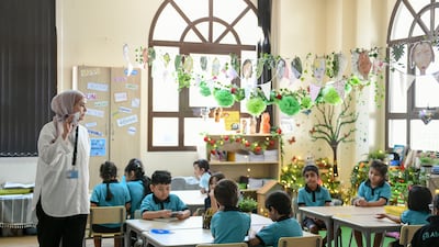 An Islamic class with year 2 pupils at the school