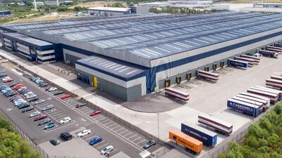 Accolade Park is a logistics centre in the UK located in Avonmouth. Courtesy GFH Financial Group